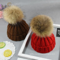 Warm winter female russian real fur hat women